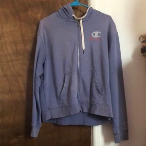 Light blue champion jacket